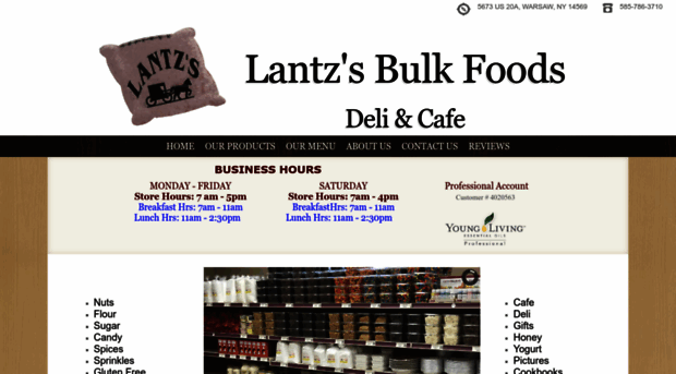 lantzsbulkfoods.com