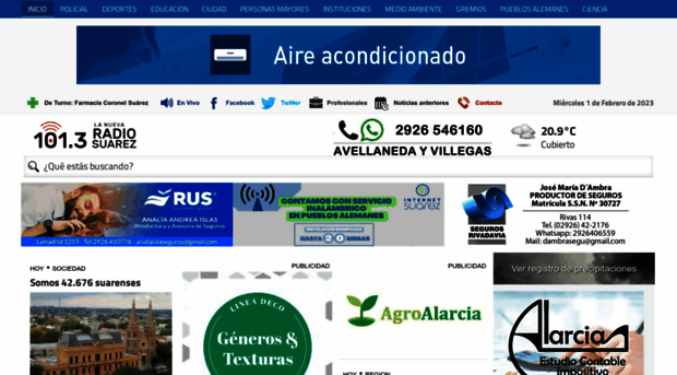 lanuevaradiosuarez.com.ar