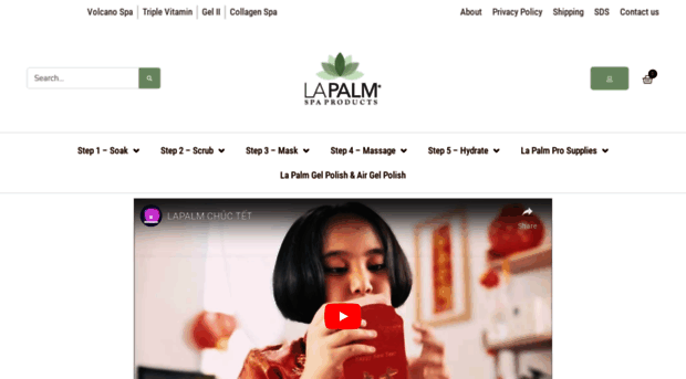 lapalmspaproducts.com