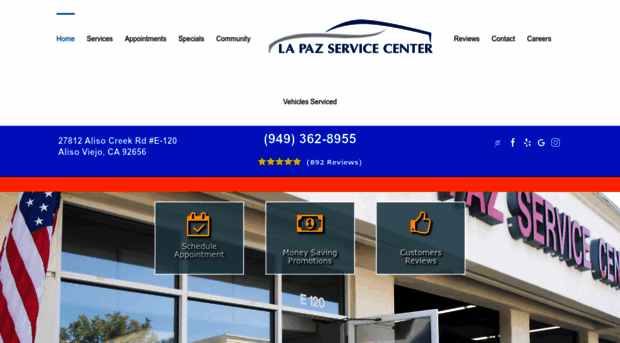 lapazservicecenter.com