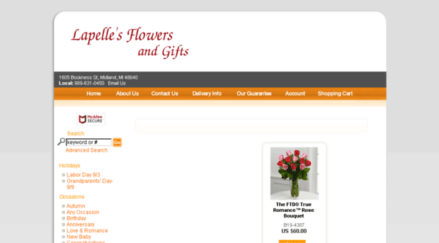 lapellesflowers.com