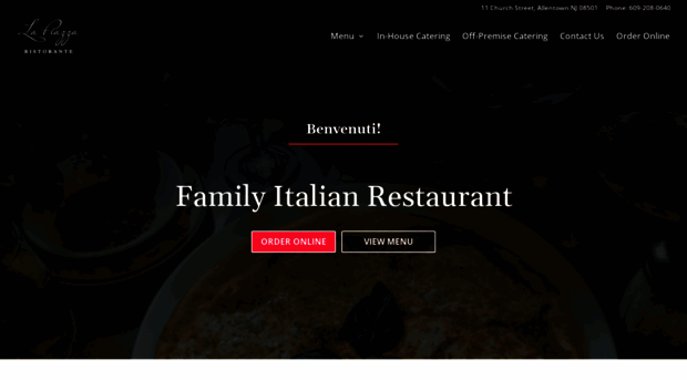 lapiazzaristorante.com