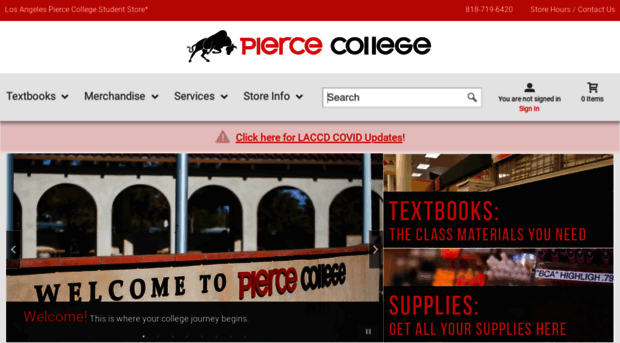 lapiercecollegestore.com