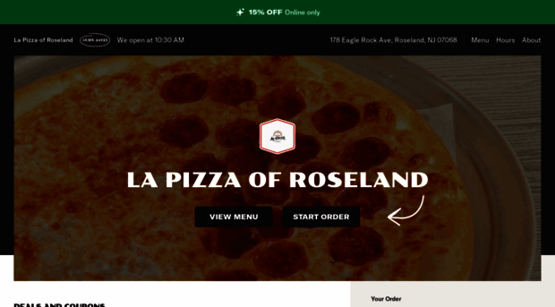 lapizzaroseland.com