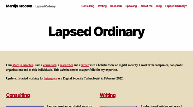 lapsedordinary.net