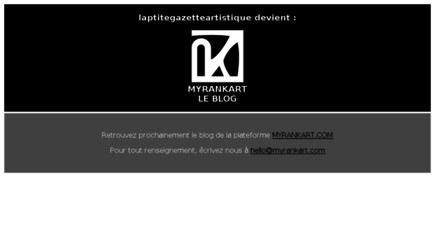 laptitegazetteartistique.com