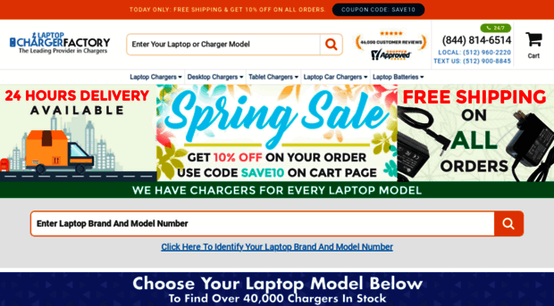 laptopchargerfactory.com