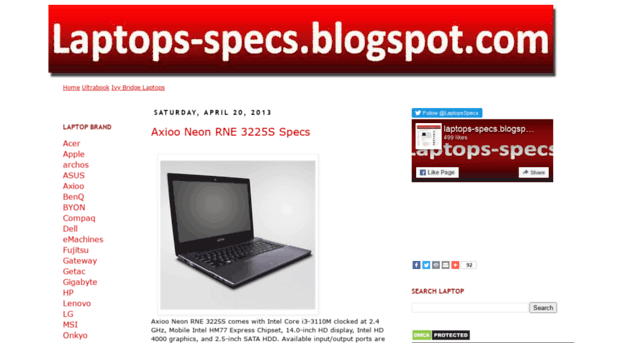 laptops-specs.blogspot.be