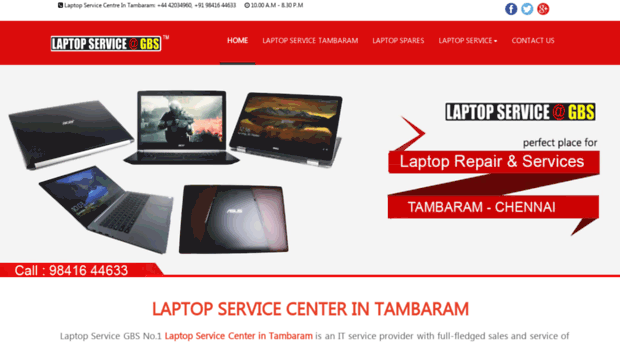 laptopservicecenterintambaram.com