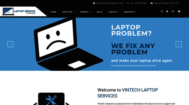 laptopserviceinhyderabad.com