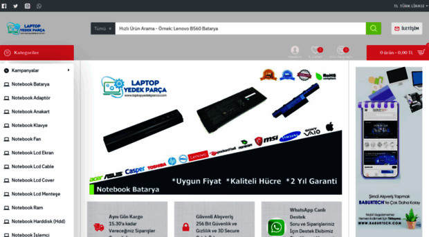 laptopyedekparca.com