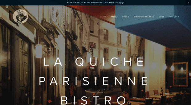 laquicheparisiennebistro.com