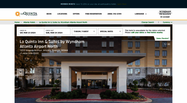 laquintaatlantaairportnorth.com