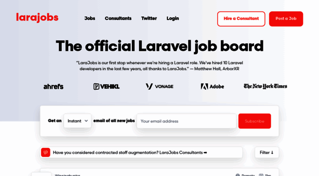 larajobs.com