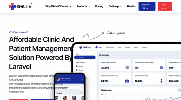 laravel.kivicare.io