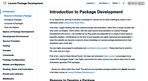 laravelpackage.com