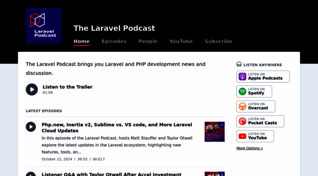 laravelpodcast.com