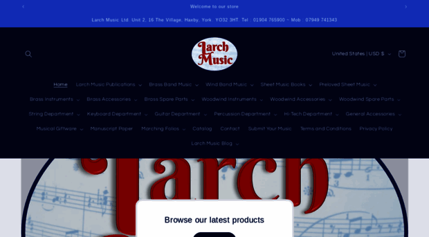 larchmusic.com