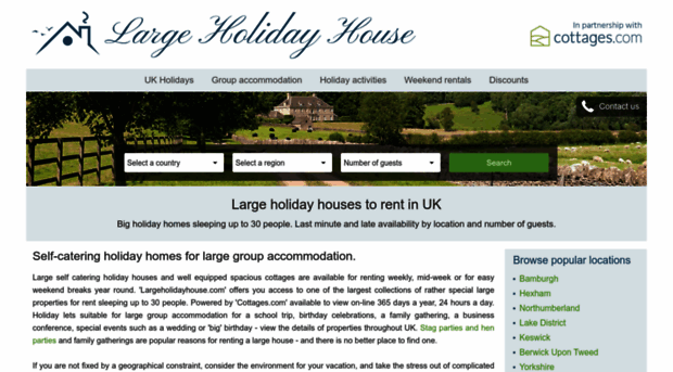 largeholidayhouse.com