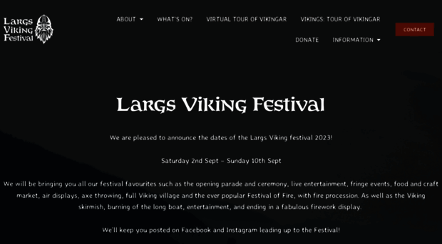 largsvikingfestival.co.uk