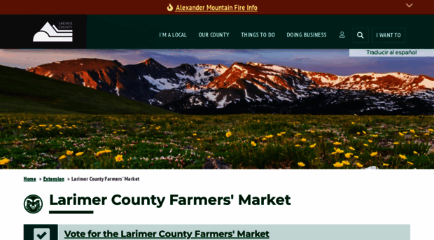 larimercountyfarmersmarket.org