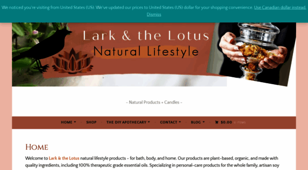 larklotusnaturals.com