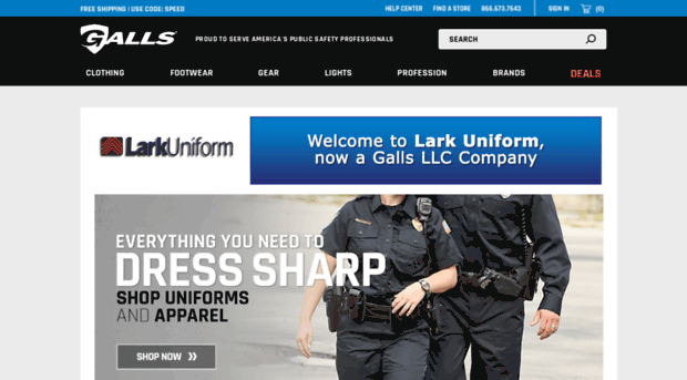 larkuniforms.com