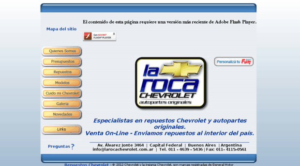 larocachevrolet.com.ar