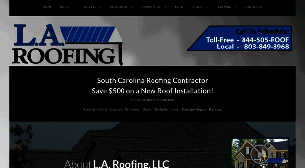 laroofingllc.com