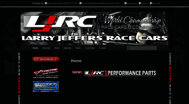 larryjeffersracecars.com