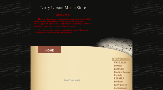 larrylarsonmusicstore.com