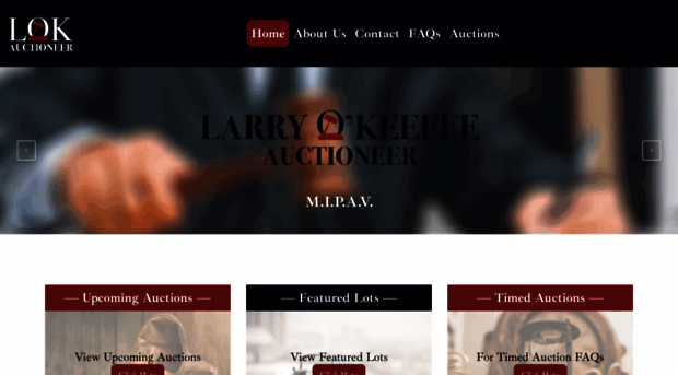 larryokeeffeauctions.com