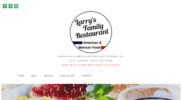 larrysfamilyrestaurant.com