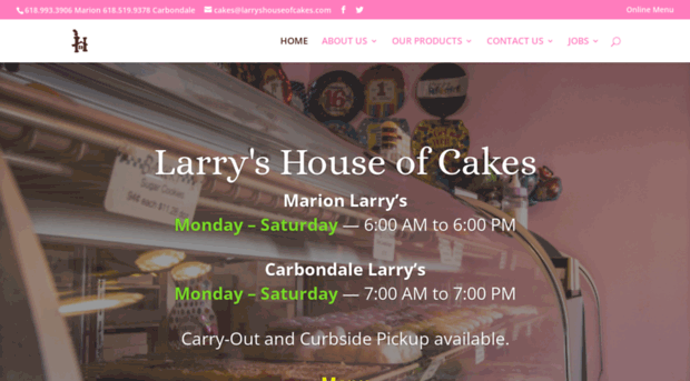 larryshouseofcakes.com