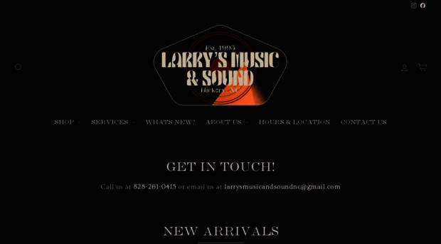 larrysmusicandsoundnc.com