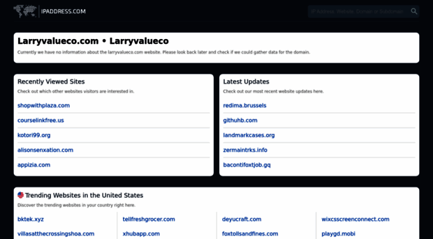 larryvalueco.com.ipaddress.com