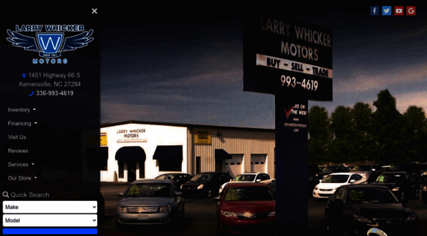 larrywhickermotors.com