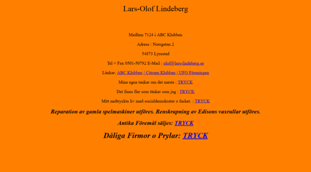 lars-lindeberg.se
