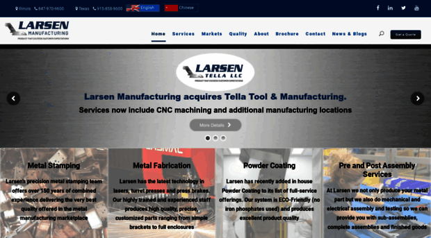 larsenmfg.com