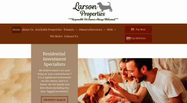 larsonproperties.info