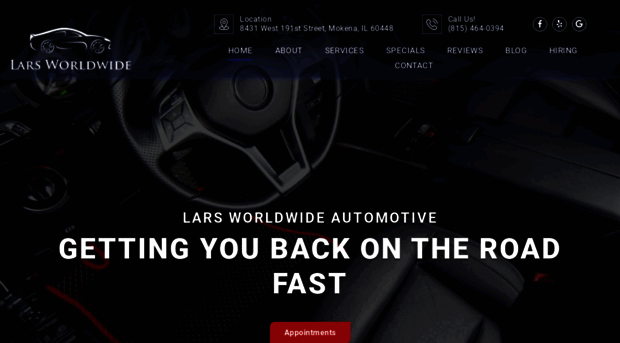 larsworldwideautomotive.com