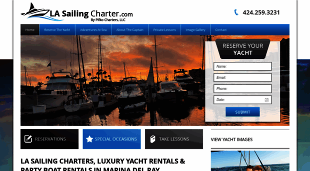 lasailingcharter.com