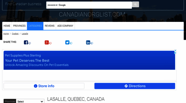 lasalle.canadianorglist.com