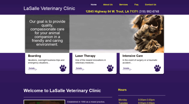 lasalleveterinary.com