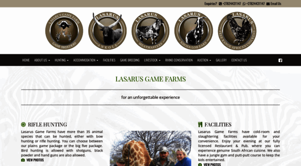 lasarusgamefarm.co.za