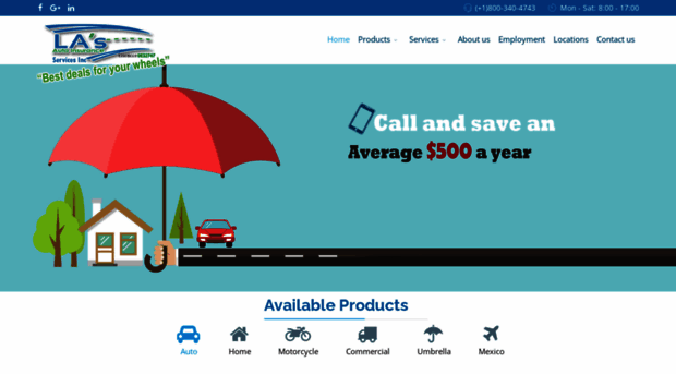 lasautoinsurance.com