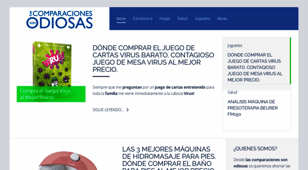 lascomparacionessonodiosas.com