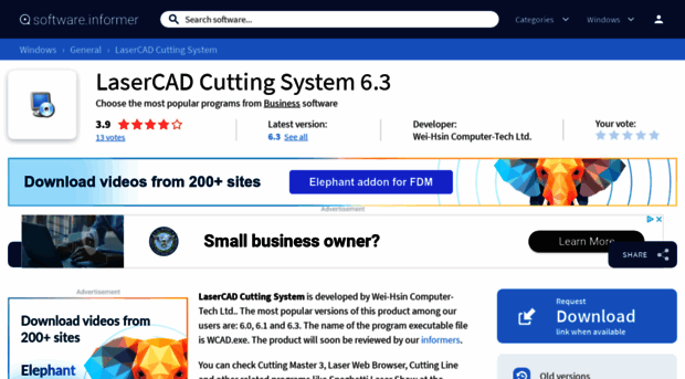 lasercad-cutting-system.software.informer.com