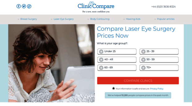 lasereyesurgery.cliniccompare.co.uk