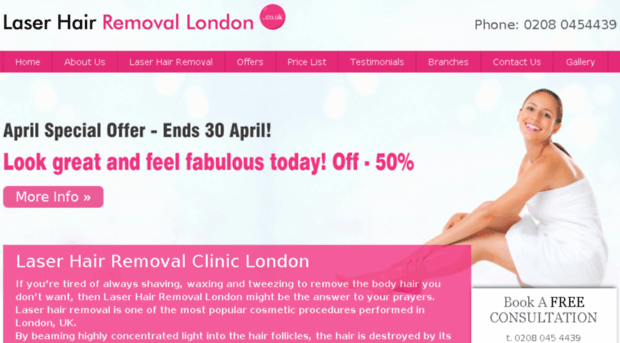 laserhairremovalcliniclondon.co.uk